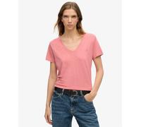 Superdry Womens Slub Embroidered V-Neck T-Shirt