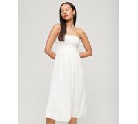 Superdry Womens Smocked Midi Beach Dress