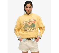Superdry Womens Souvenir Graphic Loose Crew Sweatshirt
