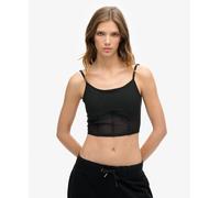 Superdry Sport Tech Corset Sleeveless T-shirt Black XS Woman