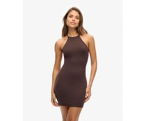 Superdry Womens Strappy Back Racer Neck Mini Dress