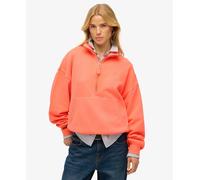 Women's half-zip sweatshirt Superdry Studios Orange M