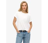 Superdry Studios Loose Short Sleeve T-shirt White L Woman