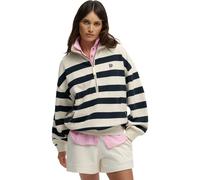 Superdry Womens Studios Stripe Sweatshirt - Off-White