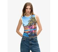 Superdry Sub Print Sleeveless T-shirt Multicolor XS Woman