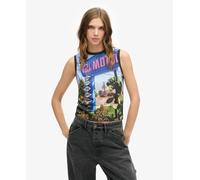 Superdry Sub Print Sleeveless T-shirt Multicolor XS Woman