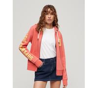 Superdry Womens Super Athletic Graphic Zip Hoodie