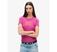 Superdry Womens Super Athletics Fitted T-Shirt
