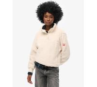Superdry Super Soft Henley Sweatshirt Beige XL Women