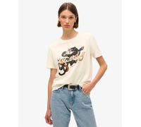 Superdry Womens Tattoo Script Relaxed T-Shirt