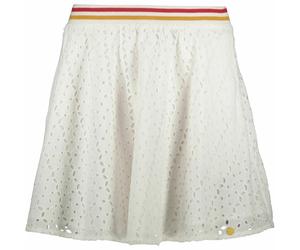 SUPERDRY Women's TEAGAN SCHIFFLI Skirt, White, size XS / UK 8