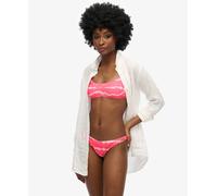 Superdry Code Tie Dye Bikini Top Pink M Woman