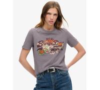 Superdry Womens Tokyo Vintage Logo Graphic Relaxed T-Shirt