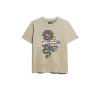 Superdry Womens Tokyo Vintage Logo Graphic Relaxed T-Shirt Ladies Diamonte Tee
