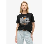 Superdry Womens Travel Souvenir Relaxed T-Shirt