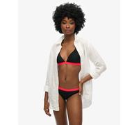 Superdry Triangle Elastic Bikini Top Black L Women