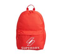Superdry Women's Unisex Code Essential Montana Backpack, Bright Red, One size