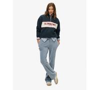 Superdry Womens Velour Wide Leg Joggers