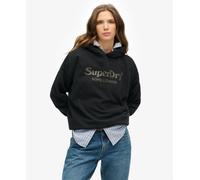 Superdry Womens Venue Metallic Relaxed Hoodie