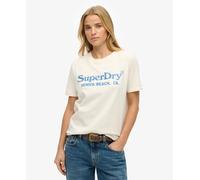 Superdry Womens Venue Metallic Relaxed T-Shirt