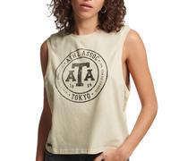 Superdry Womens Vintage Collegiate Tank S Sleeveless T-Shirt