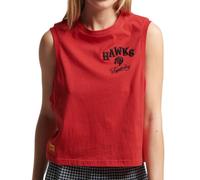 Superdry Womens Vintage Collegiate Tank S Sleeveless T-Shirt