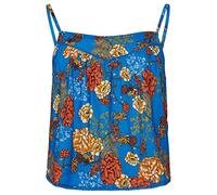 Superdry Vintage Embellished Sleeveless Blouse Blue M Woman