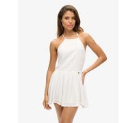 Superdry Womens Vintage Embroidered Mini Dress