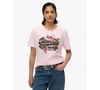 Superdry Womens Vintage Logo Tokyo Relaxed T-Shirt