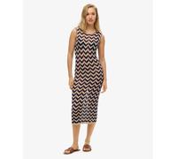 Superdry Womens Zig Zag Knit Midi Dress