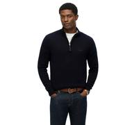 Superdry Mens Wool Blend Half Zip Jumper
