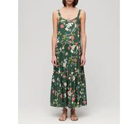 Superdry Woven Tiered Sleeveless Long Dress
