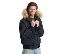 Superdry's Everest Hooded Coat Bleu 2XL