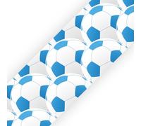 SuperDuperDecor - Football - Bedroom Wall Border - Eco Friendly 1.3m Self Adhesive Strips - Blue Balls