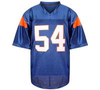 Supereasydeal Blue Mountain State 54 Thad Castle Football Jersey Blue (Medium, Blue)