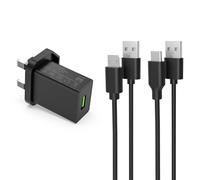 Superer 10W AC Charger Fit for Beats Charger by Dr Dre Studio Solo Powerbeats 3 2.0 Wireless Headphone and Pill Speakers/USB C fit for Beats Flex Studio Solo Buds, Solo 4 Fit Pro Power Adapter Cord