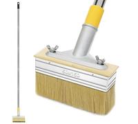 SUPERFA 6 In Decking Paint Brush with 60 in Long Handle, Deck Stain Applicator for Decking Stains, Decking Paint, Garden Paints