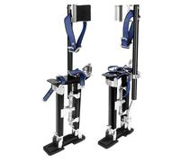 SUPERFASTRACING 15-23 Inch Drywall Stilts Aluminum Tool Adjustable for Painters Walking Painting Taping Black