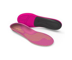 Superfeet, Active Women's Support Insoles, 4.5-6 Women | Run Women's Support Insoles, Trim-To-Fit High Arch Support, Carbon Fiber Shoe Inserts for Running Shoes, Professional Grade
