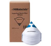 SuperFilter 300 pcs, Disposable Filter, 3D Printer Resin and Paint Strainer, Made in Korea by 3DMaterials