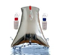 Superfind24 Water Bag, Water Bag, 220 Litre Prepper Water Emergency Prevention Set for the Bathtub Including Water Sterilization Disinfection Kit