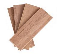 SUPERFINDINGS 12x4cm Black Walnut Wood Scales for DIY Sword Making