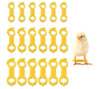 SUPERFINDINGS 18Pcs 3 Styles Young Chick Splay Leg Hobble Brace young Chicken Parrot Splay Leg Hobbles Chick Leg Brace Kit for Newborn Spraddle Leg of Chick Quails Ducks