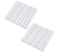 SUPERFINDINGS 2 Pack Latch Hook Canvas Mesh Fabric Blank Rug Hooking Mesh Kit Blank Grid Fabric for DIY Wall Art Pillow Runner Without Yarn Or Tool 40x20 Inch/101x51 Cm
