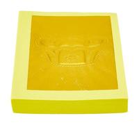 SUPERFINDINGS 200Pcs Bless Chinese Paper 5.1 x 4 Inches Ancestor Money to Burn Gold Ingot Paper Yellow Ancestor for Funeral Qingming Festival Hungry Ghost Festival