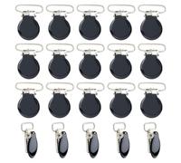 SUPERFINDINGS 20Pcs Iron Heavy Duty Rug Hanging Clips 1.39x1.12inch Black Metal Clip for Hanging Rugs Wall Clips Rug Grippers Heavy Duty Clips for Tapestry Towel Shawl