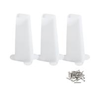 SUPERFINDINGS 3PCS One Way Bat Door Plastic Bat Catcher Bat Reusable Exclusion Bat Cone Excluder Removal Tool Bat Removal Device for House Outdoor Bats Control Removal