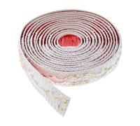 SUPERFINDINGS 5m/roll PVC Molding Trim Self-Adhesive Wall Trim Ceiling Molding Builder Grade Mirror Trim Wallpaper Border for Wardrobe Home Decor Gold, 37x5.5mm