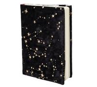 SUPERFINDINGS A5 Book Covers 14.8x21cm Velvet Star Book Covers Fabric Books Sleeve Soft Cloth Books Protector for Hardcover Novel Reader Lovers Gifts Accessories