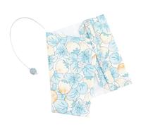 SUPERFINDINGS Book Cover Sleeve Fabric Novel Cover A5 Book Sleeve Washable Paperback Book Protector with Strawberry Light Sky Blue Book Sleeve for Notebook, 21.4x16.5cm